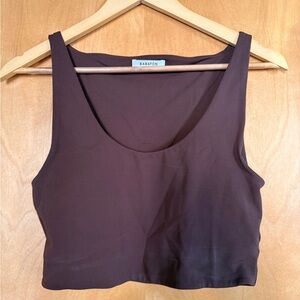 Babaton Brown Crop Top